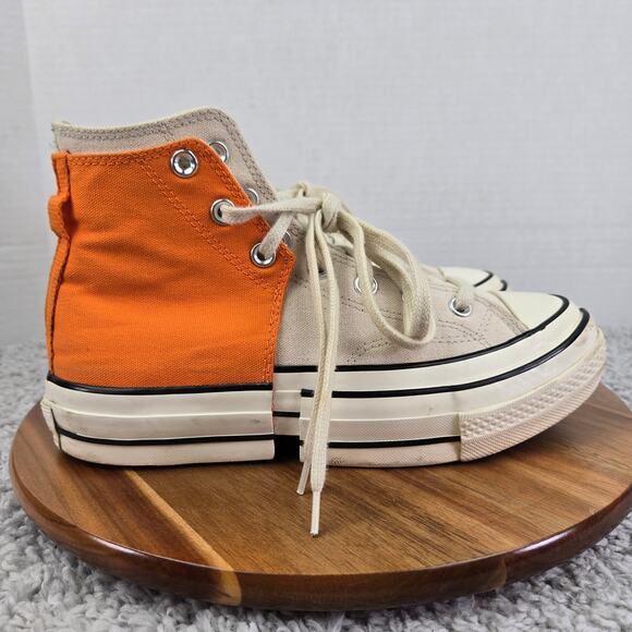 Converse Chuck Taylor 70 Hi 2-in-1 Feng Chen Wang Orange Ivory Y2K Daily Sneaker - Picture 3 of 13